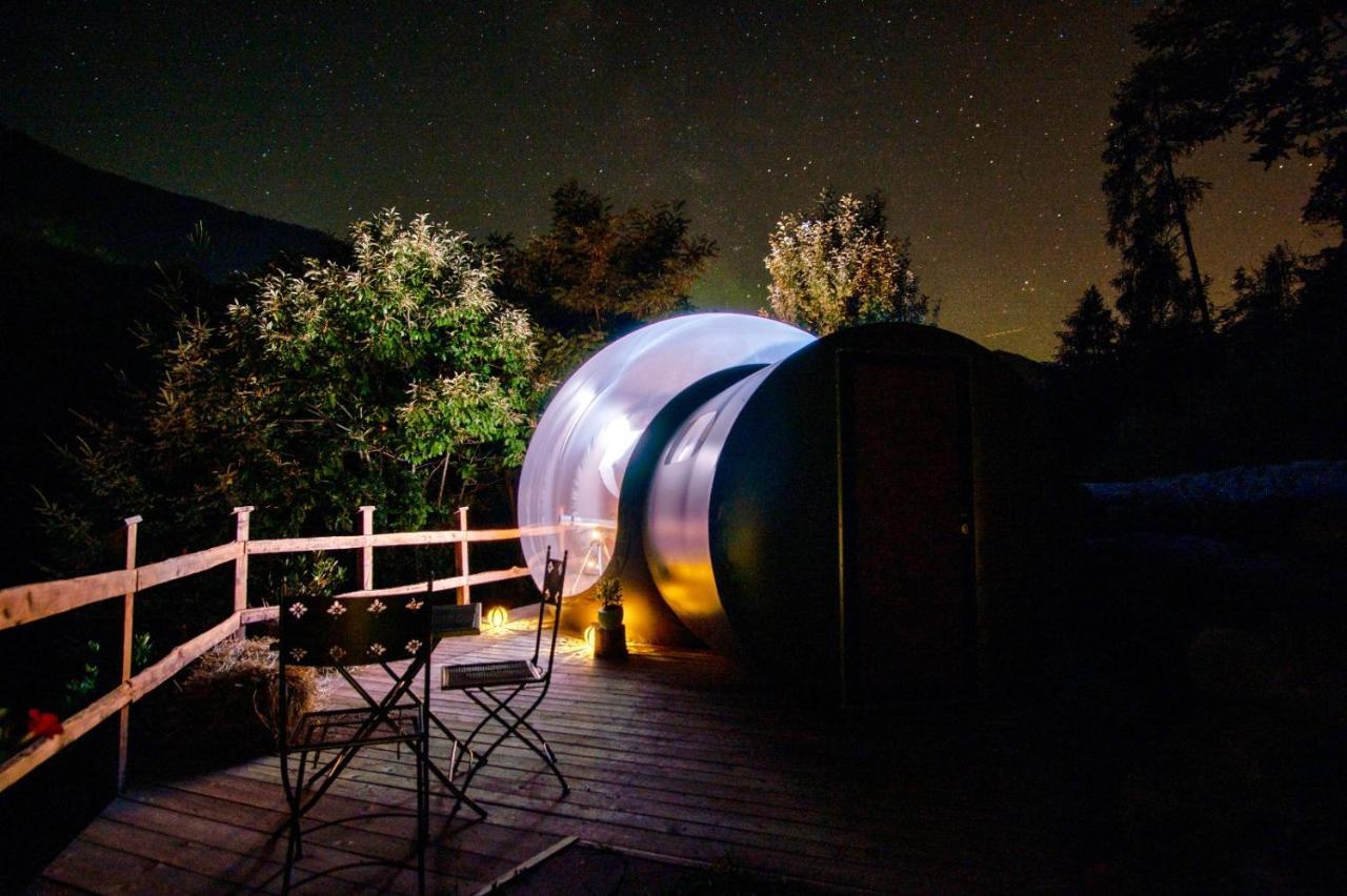 Sant'Orsola Maso La Marianna Bubble Glamping In Trentino Bed & Breakfast エクステリア 写真