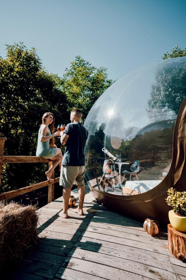 Sant'Orsola Maso La Marianna Bubble Glamping In Trentino Bed & Breakfast エクステリア 写真
