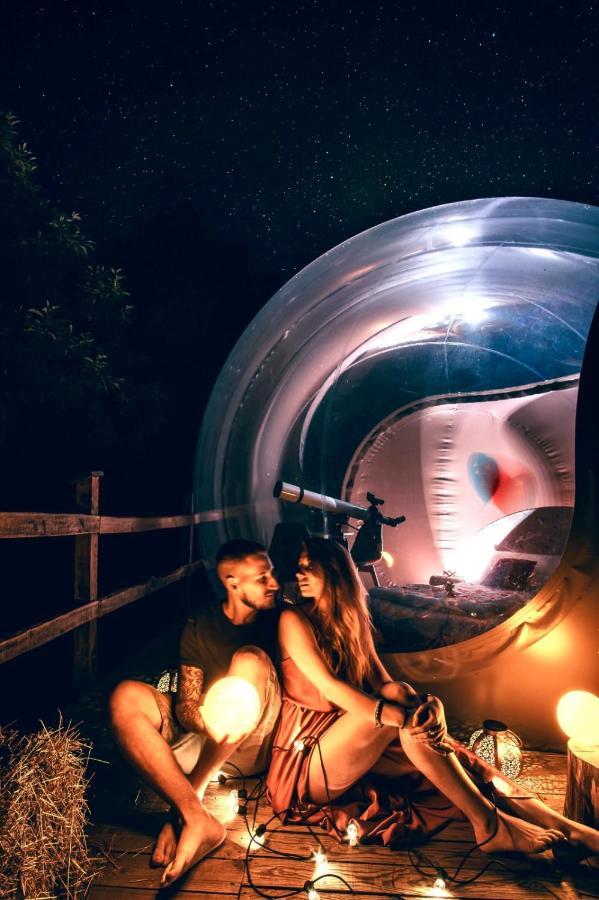 Sant'Orsola Maso La Marianna Bubble Glamping In Trentino Bed & Breakfast エクステリア 写真